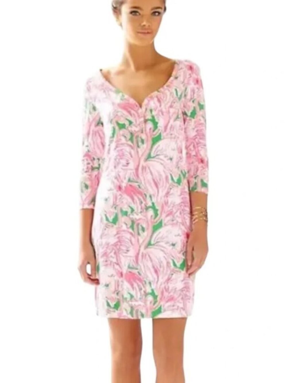 Lilly Pulitzer Palmetto dress in Pink Colony
